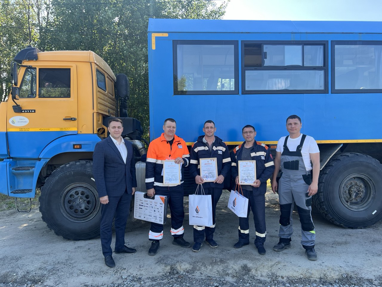 Лучшие водители КАТКонефть